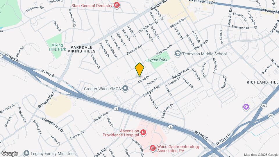 802 Melrose Dr Map and Location Details