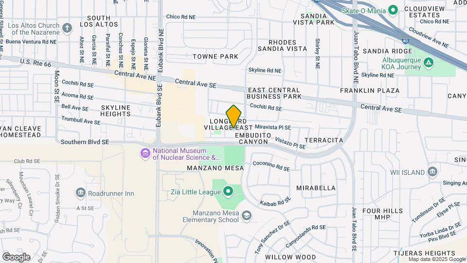10920 Tomatillo Ln SE Map and Location Details