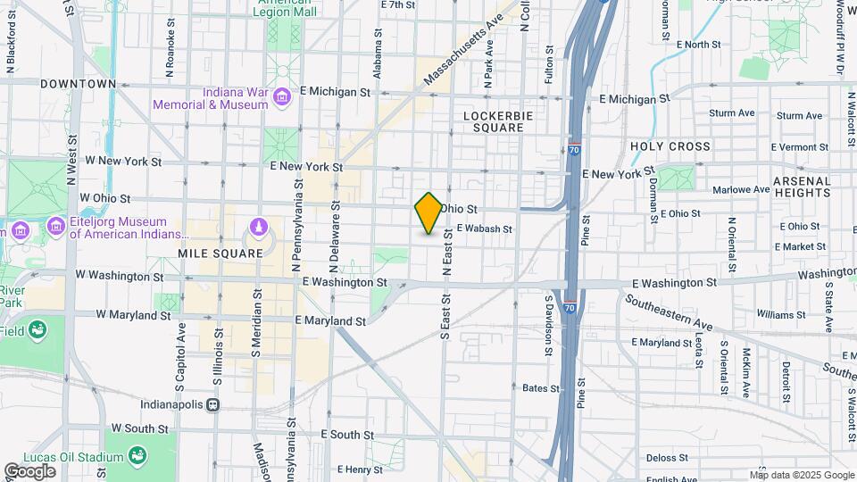 450 E Market St Map and Location Details