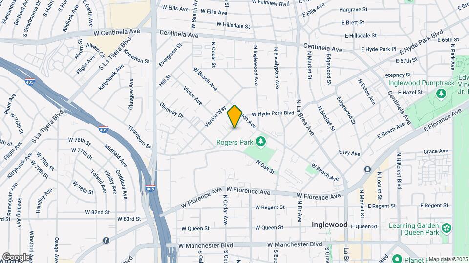 540-600 W Hyde Park Blvd Map and Location Details