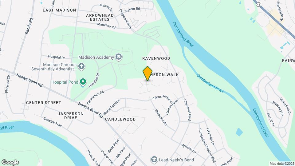 1137 Shawnee Trace Map and Location Details