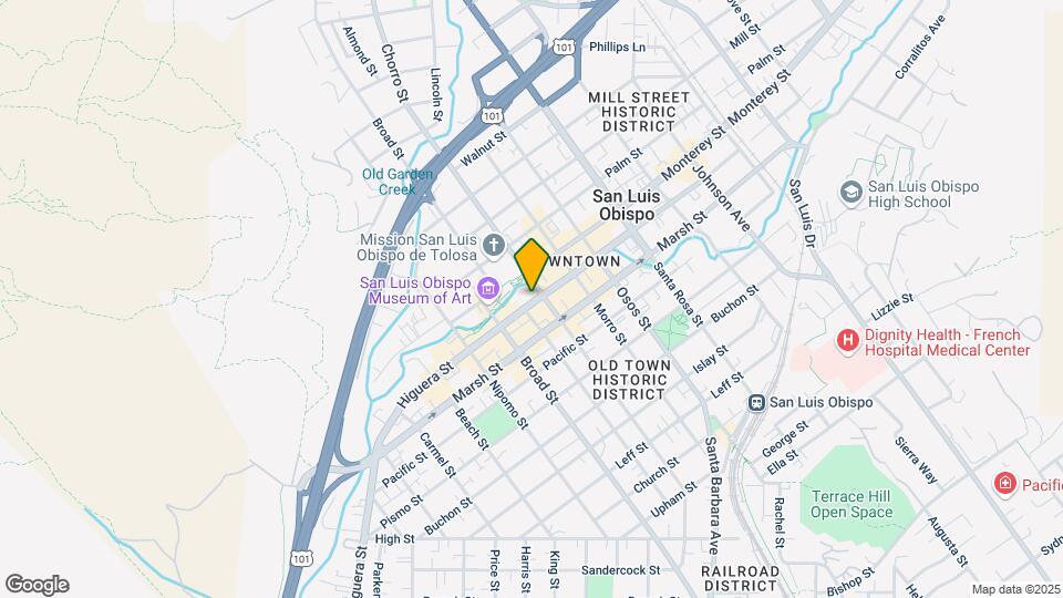 782 Higuera St Map and Location Details