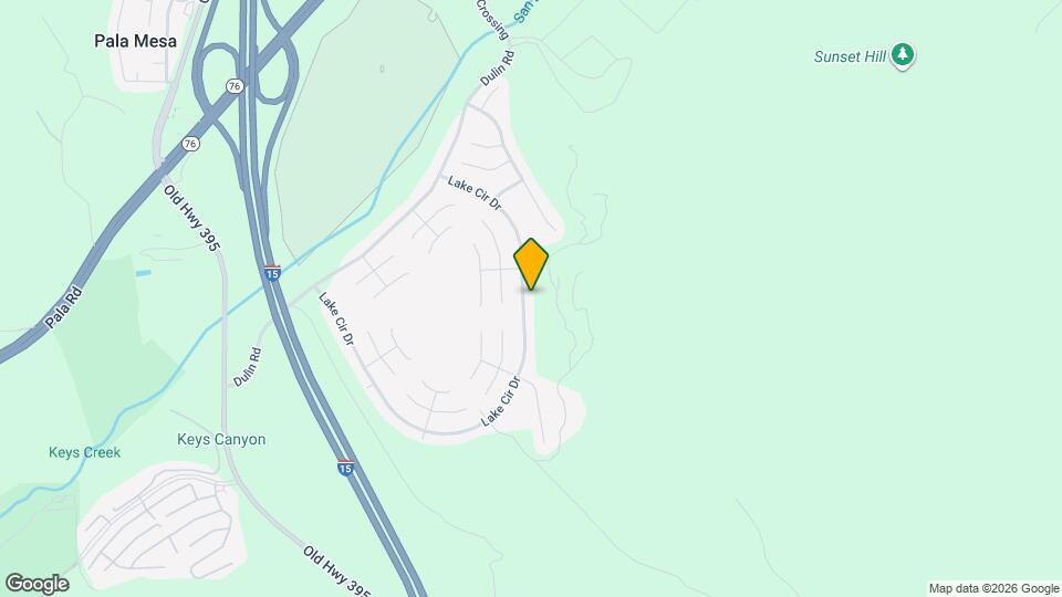 3552 Lake Cir Dr Map and Location Details