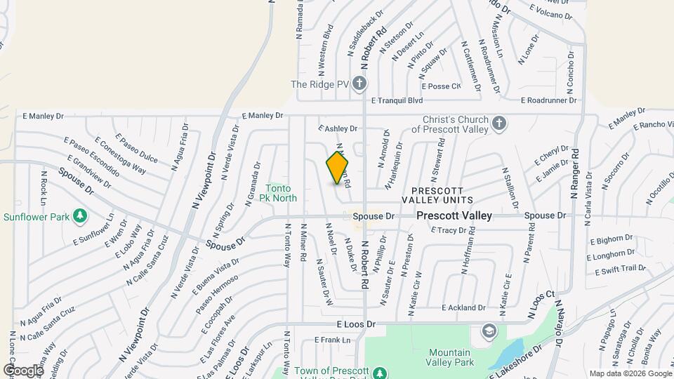 8124 E Jacque Dr Mapa y Detalles de la Ubicación