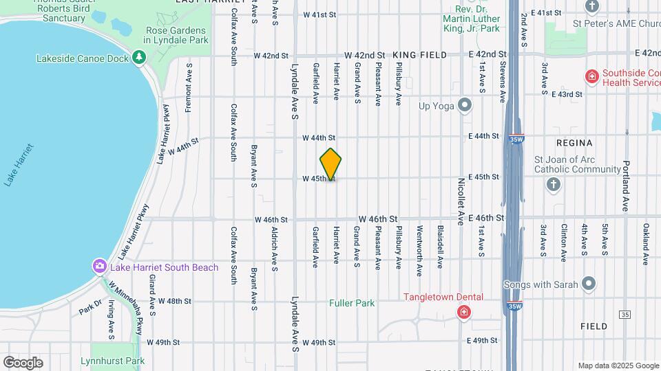 4504 Harriet Ave Mapa y Detalles de la Ubicación