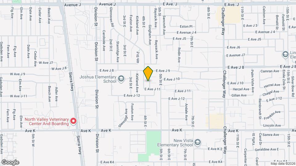 43865 Gingham Ave Map and Location Details