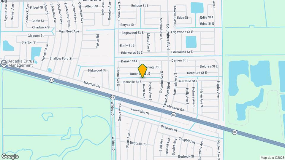 1137 Deauville St E Map and Location Details