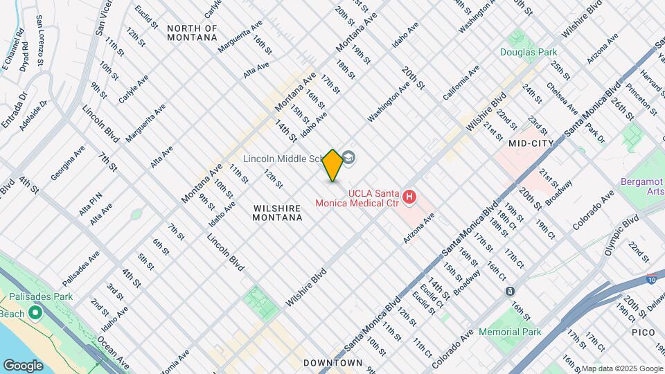 1038 14th St Map and Location Details