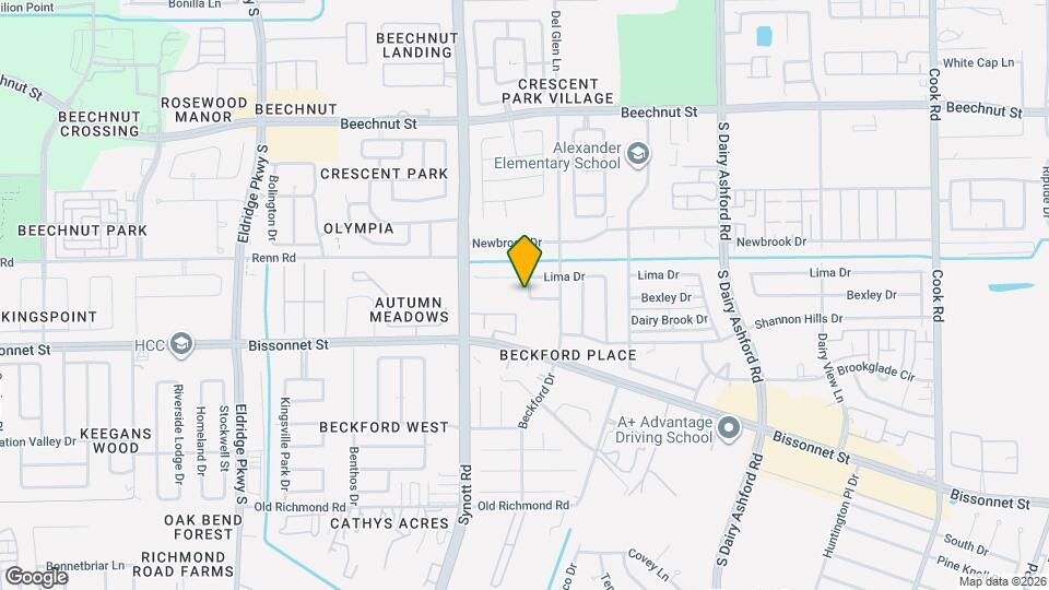 13043 Bacard Ln Map and Location Details