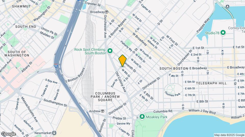 110 W 8th St, Unit 1 Map and Location Details