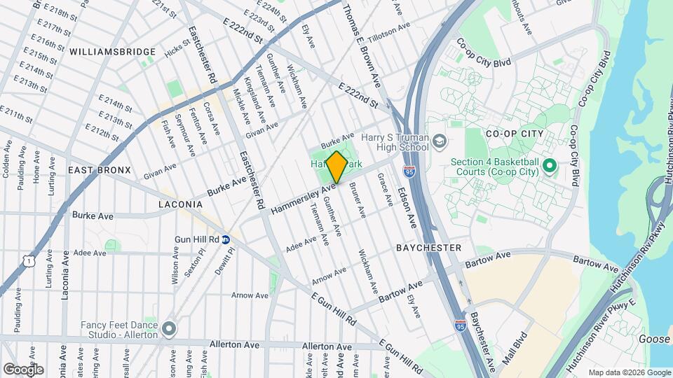 1772 Hammersley Ave, Unit 2 Mapa y Detalles de la Ubicación