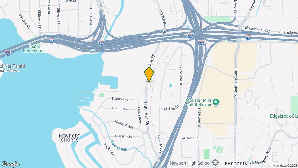 3920 Lake Washington Blvd SE Map and Location Details