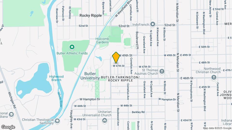 4702 Rookwood Ave Map and Location Details