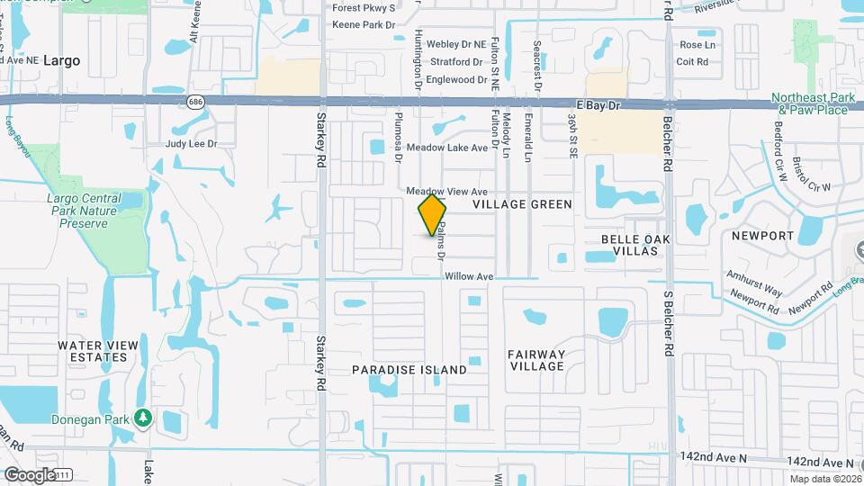 2884 Oaklawn Ave, Unit #B Mapa y Detalles de la Ubicación