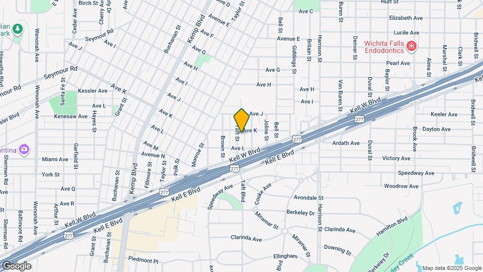 2105 Taft St Map and Location Details