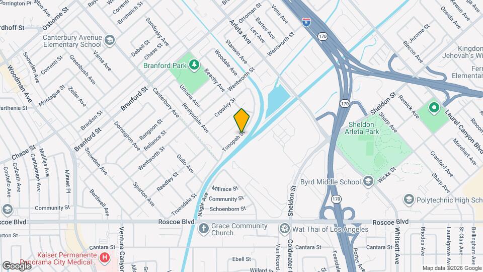 13138 Tonopah St Map and Location Details