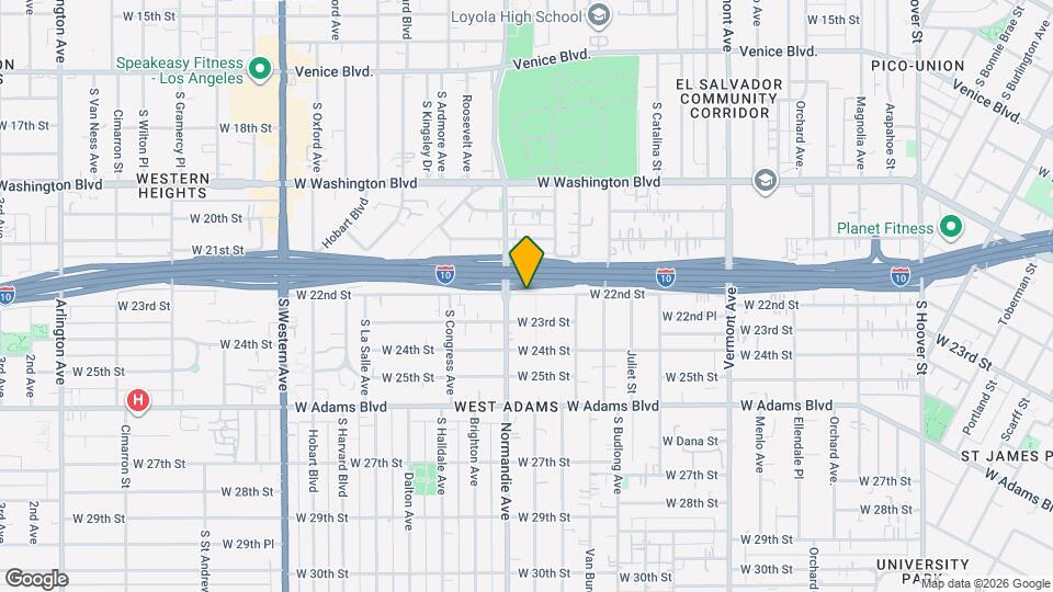 1772 W 22nd St Map and Location Details