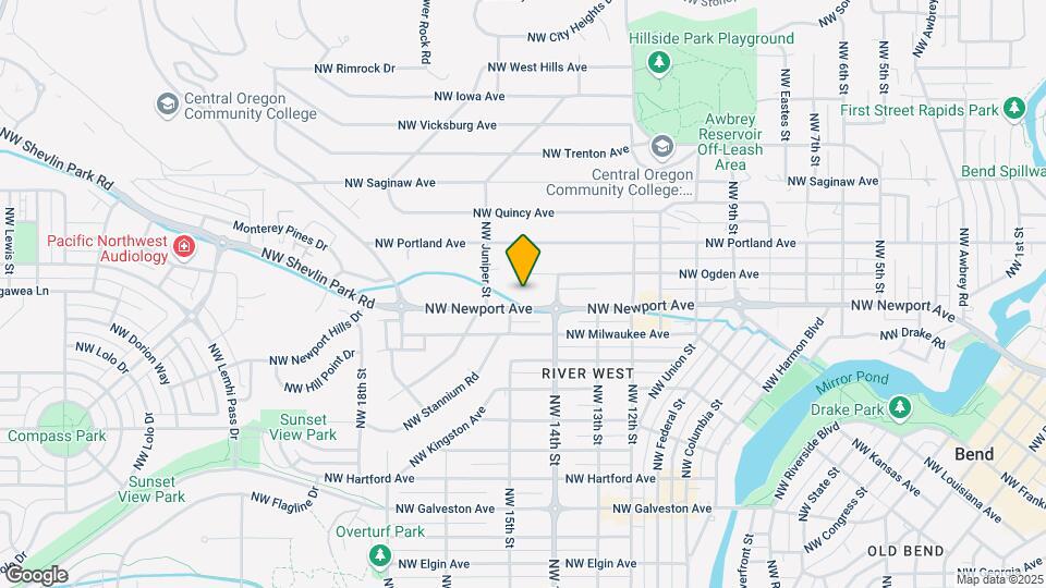 1460 NW Newport Ave Map and Location Details