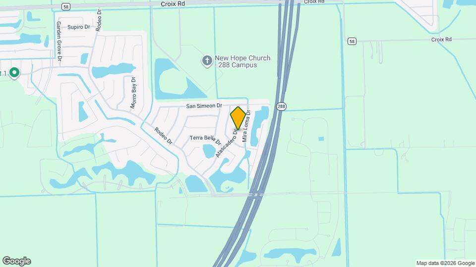 44 Atascadero Dr Map and Location Details