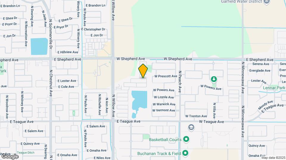 630 W Edinburgh Ln Map and Location Details