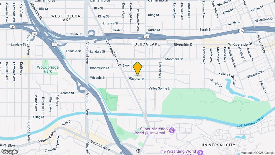 10631 Whipple St Map and Location Details