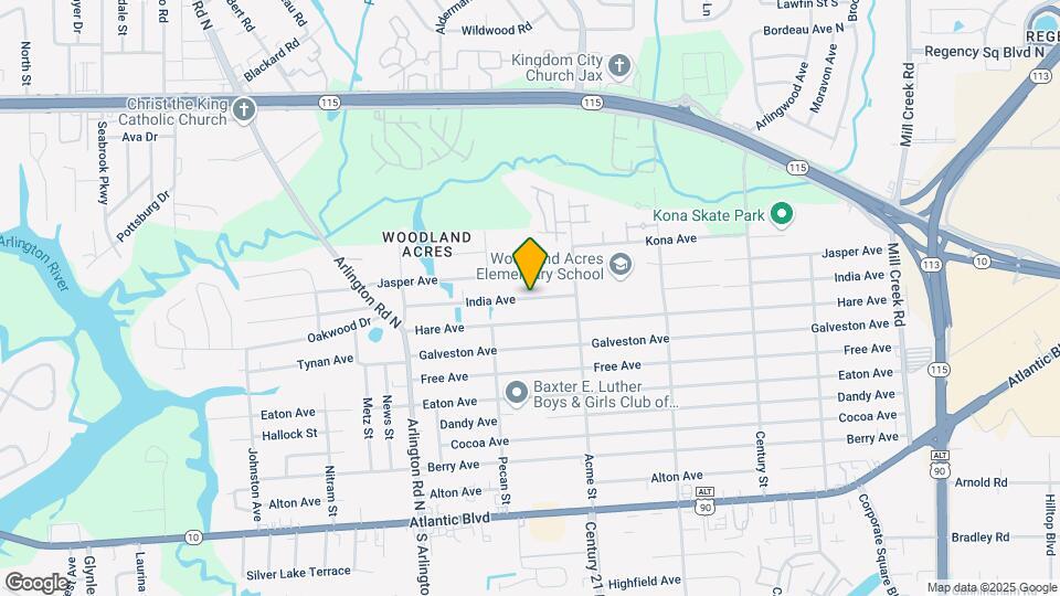 7914 India Ave Map and Location Details