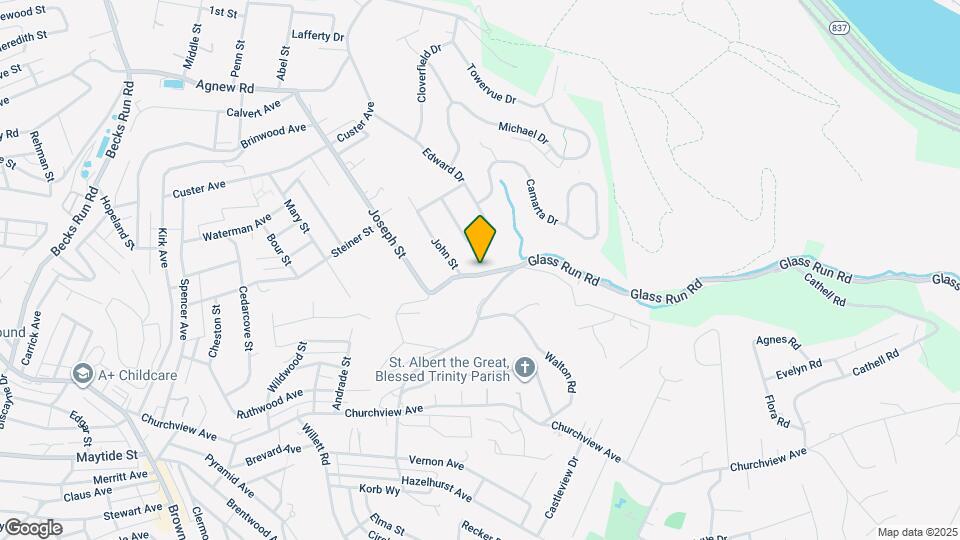 1021 Joseph St, Unit 1 Map and Location Details