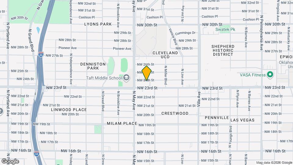 2808 NW 24th St Map and Location Details
