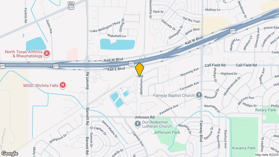 4834 Matterhorn Dr Map and Location Details