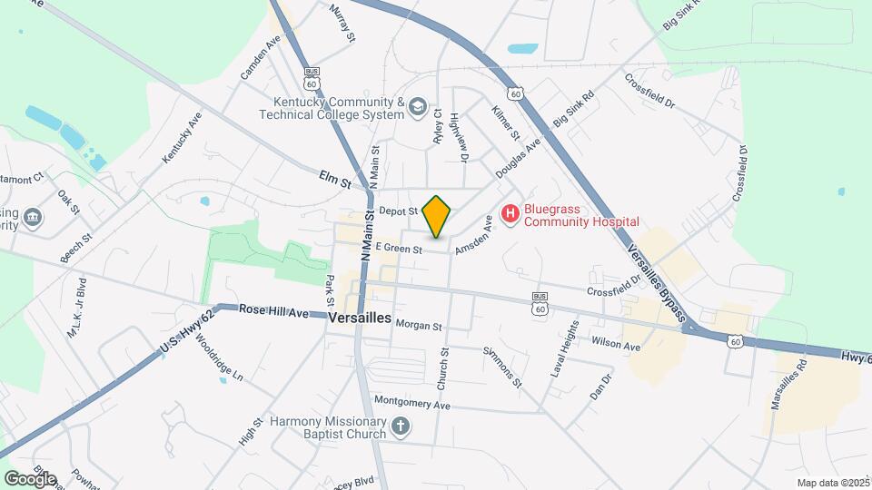 247 E Green St Map and Location Details