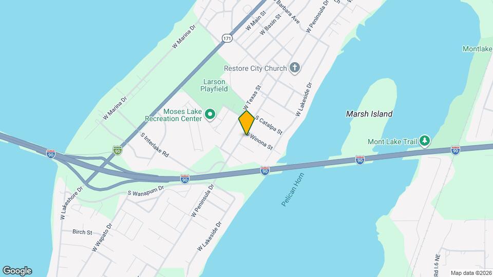 2709 W Peninsula Dr Map and Location Details