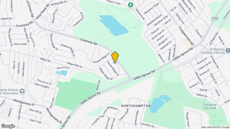 8425 Dixon Ridge Dr Map and Location Details