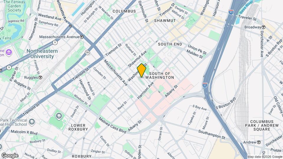 14 Worcester Sq, Unit 1 Map and Location Details