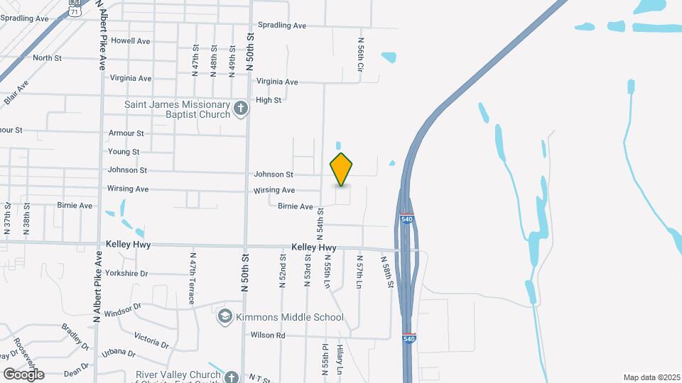 2800 N 55th Cir Map and Location Details