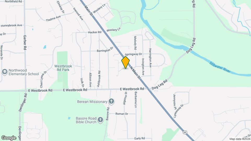 7815 N Main St Map and Location Details