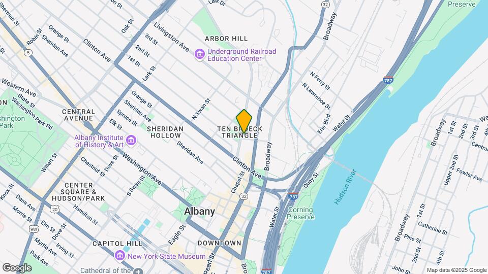 37 Ten Broeck St Mapa y Detalles de la Ubicación