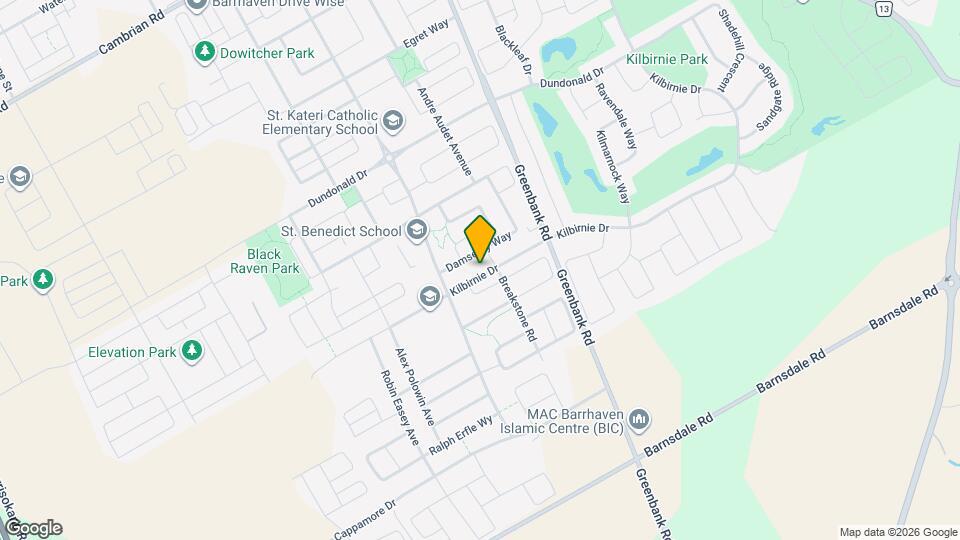 918 Kilbirnie Dr Map and Location Details