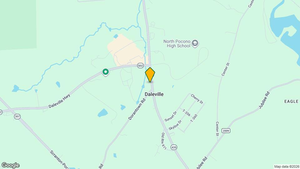 853 Drinker Turnpike Map and Location Details