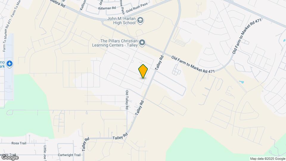 14303 Palm Ridge Map and Location Details