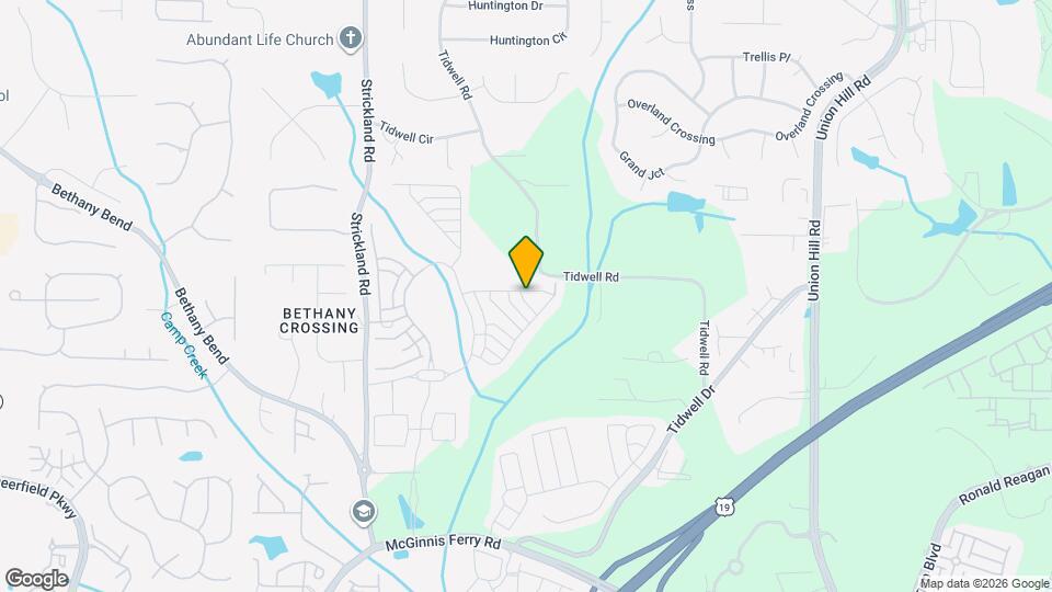 750 Fieldcrest Park Ln Map and Location Details