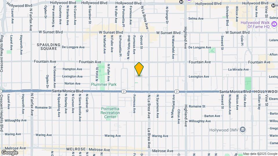 7156 Lexington Ave Map and Location Details
