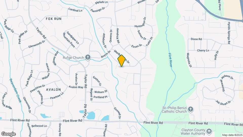 8399 Attleboro Dr Map and Location Details