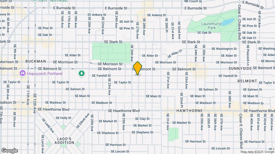 1005 SE 27th Ave Map and Location Details