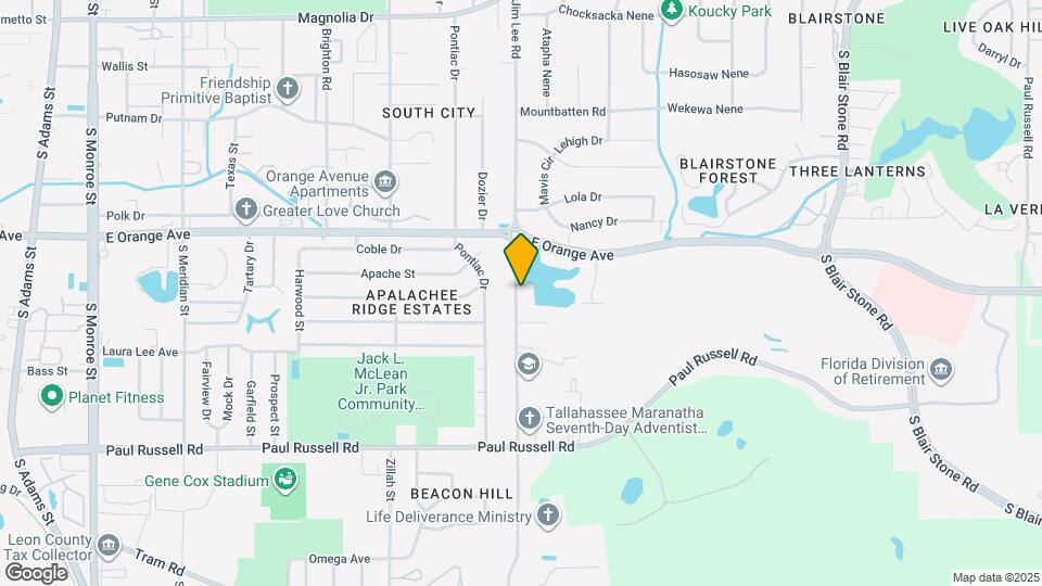 2873 Jim Lee Rd Map and Location Details