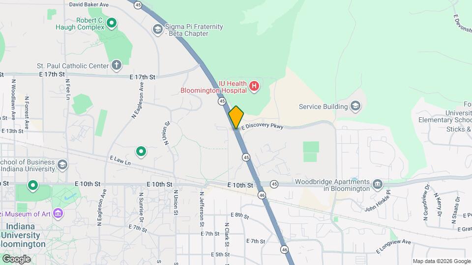 5304 E State Rd 46 Bypass Map and Location Details
