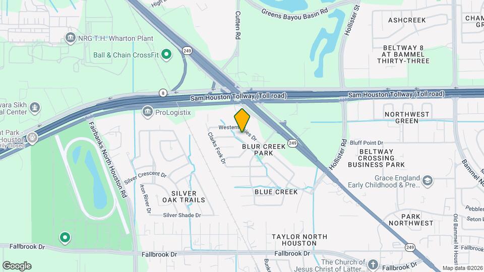 15518 Miller House Ln Map and Location Details