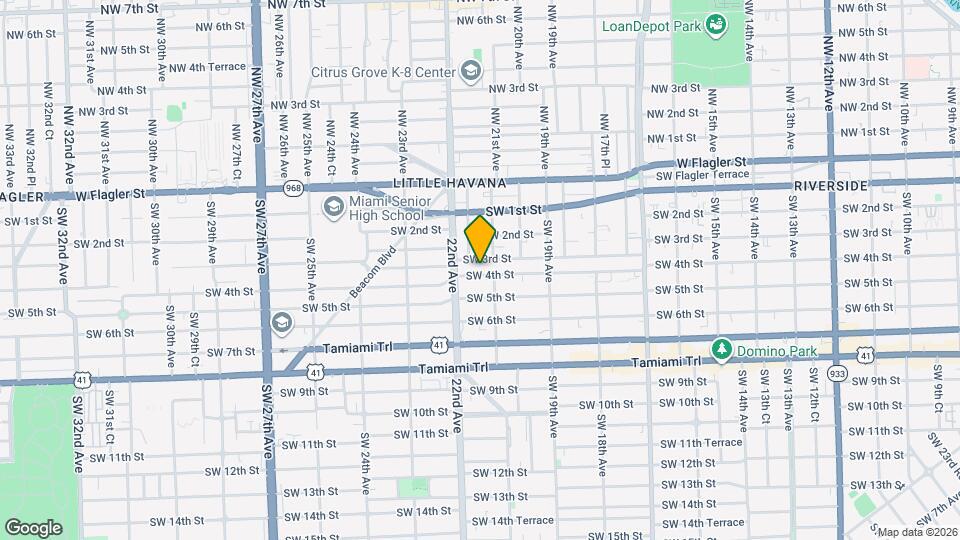 2121 SW 4th St Map and Location Details
