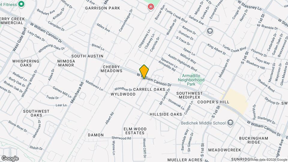 6803 Woodhue Dr Map and Location Details