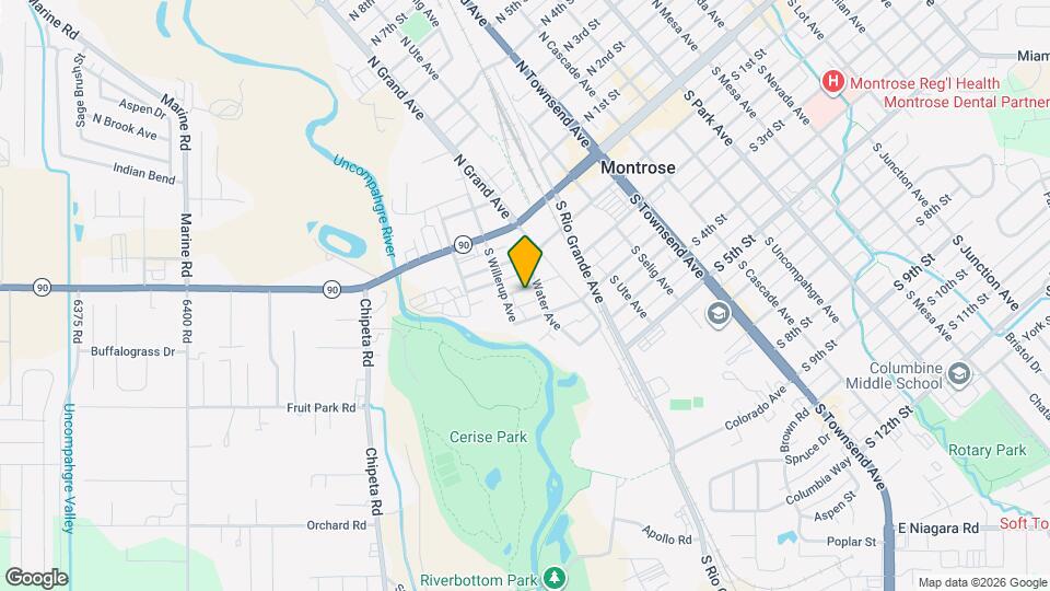 122 W South 2nd St Map and Location Details