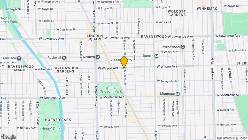 4557 N Leavitt St Map and Location Details